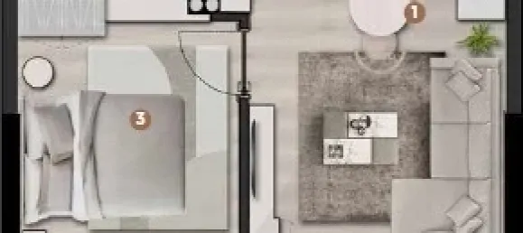 Apartment 1+1 in Aksu, Turkey No. 33124 19