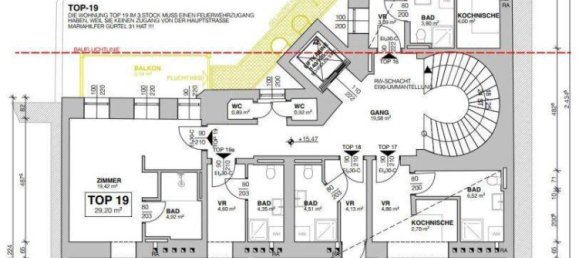Gewerbliche Immobilie in Rudolfsheim-Funfhaus, Austria 97m², Nr. 132258 10
