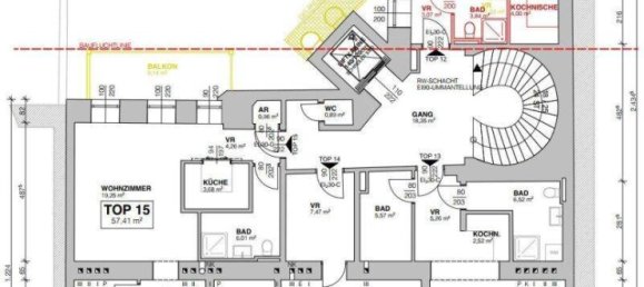 Gewerbliche Immobilie in Rudolfsheim-Funfhaus, Austria 97m², Nr. 132258 11