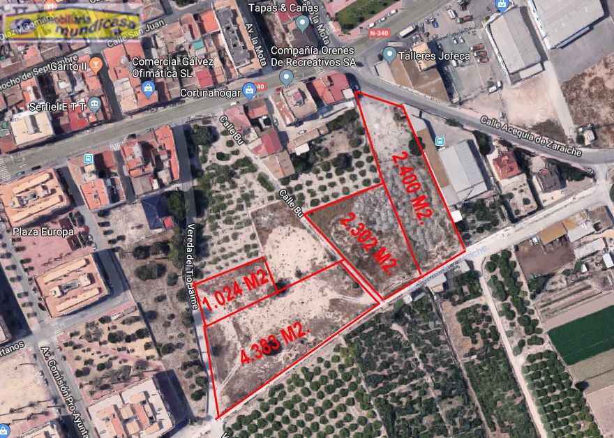 Terreno em Santomera, Spain 11000 m² N.º 121326