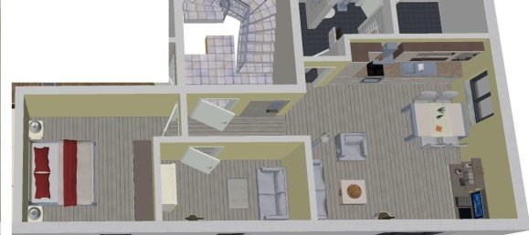 3غرفة شقة في Rostock, Germany رقم 335231 15