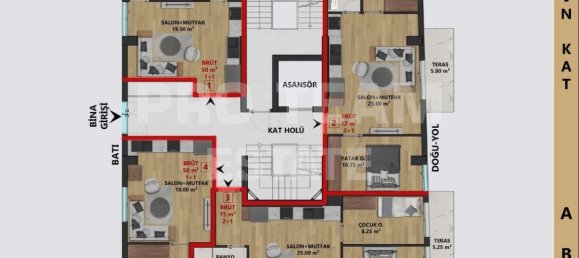 5 rooms Penthouse in Muratpasa, Turkey No. 27036 15