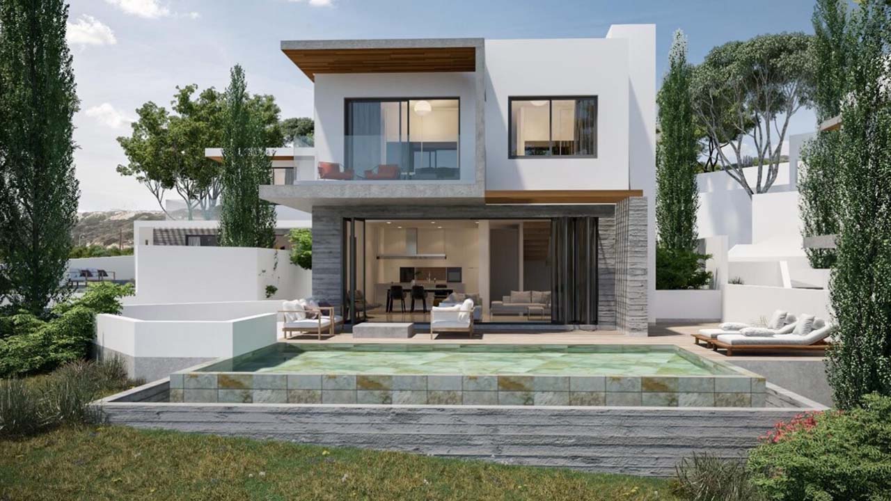 3 غرف نوم فيلا في Agios Tychonas, Cyprus رقم 2706