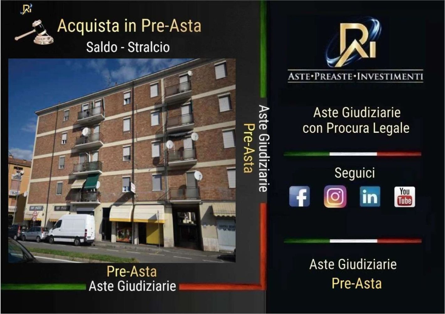 4 rooms Apartment in Piacenza, Italy No. 95630