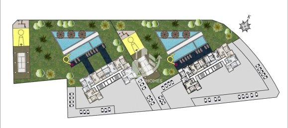 Appartement 1+1 à Mahmutlar, Turkey No. 12103 3