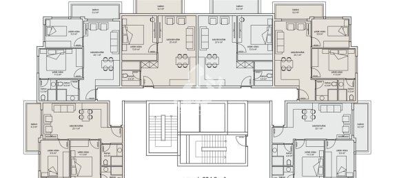 Appartement 1+1 à Mahmutlar, Turkey No. 12103 2