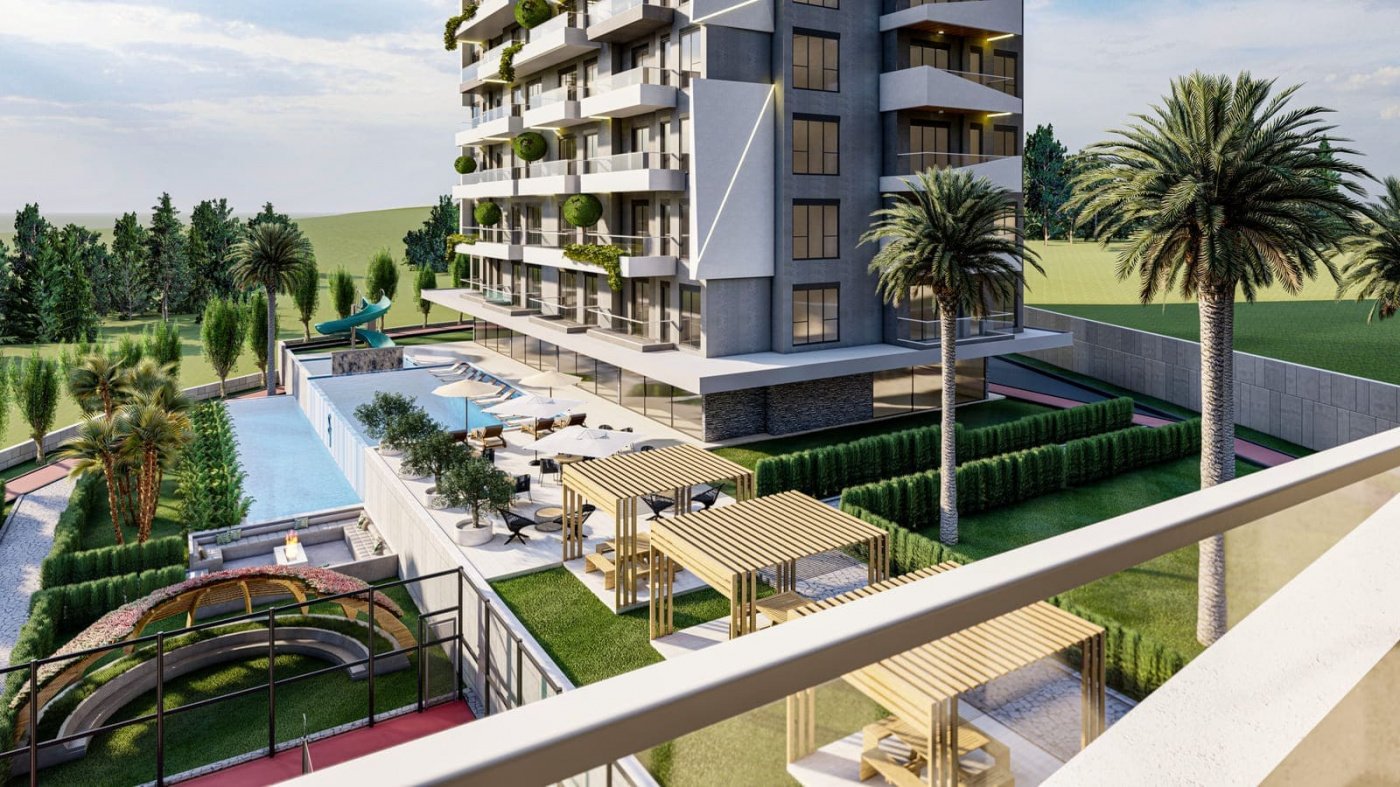 Appartement 1+1 à Mahmutlar, Turkey No. 12103