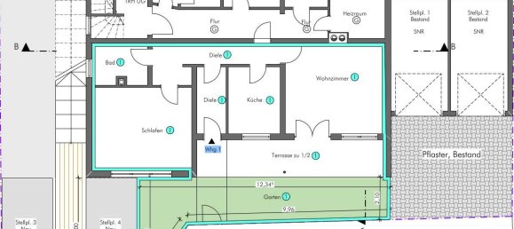 3غرفة شقة في Roth, Germany رقم 271353 16