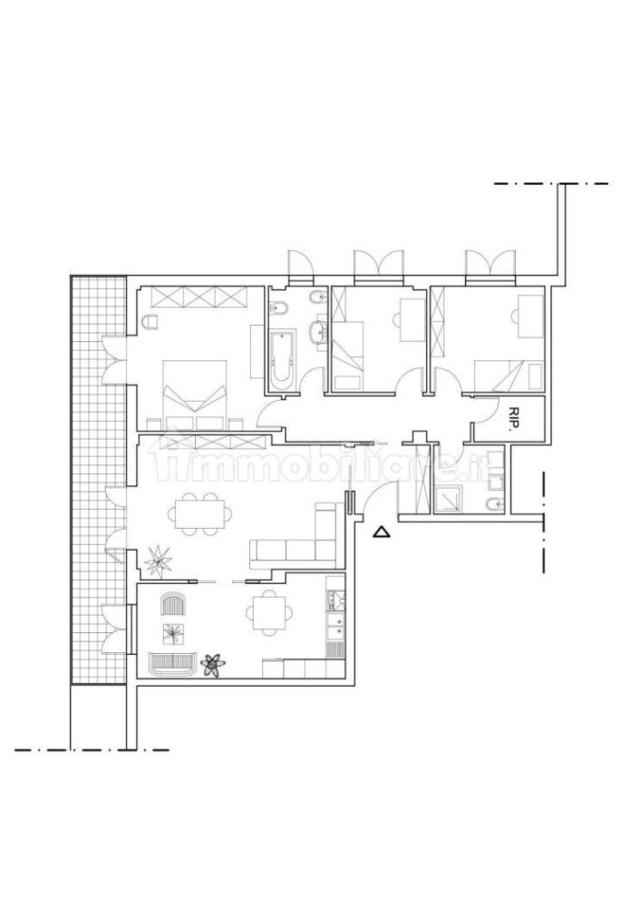 3 chambres Appartement à Cassino, Italy No. 255638