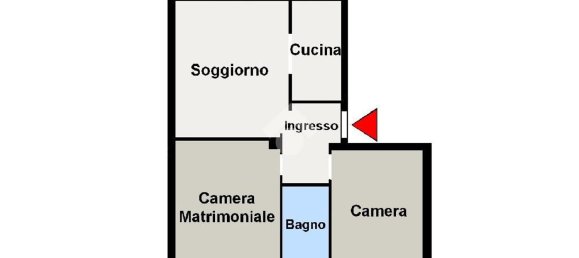 Квартира с 3 комнатами в Каругате, Италия № 59517 61