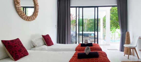 Вилла с 4 спальнями в Самуй, Таиланд № 64294 19