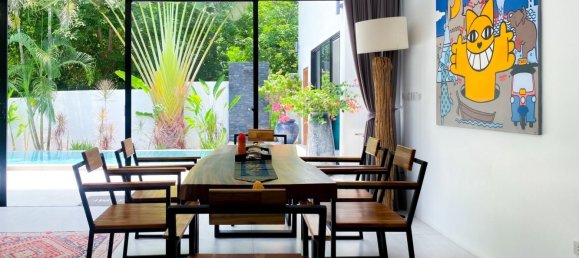 Вилла с 4 спальнями в Самуй, Таиланд № 64294 12