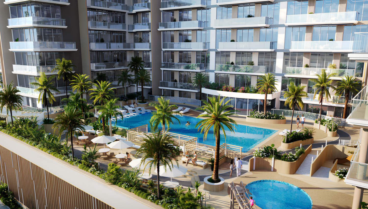 Apartamento de 1 dormitorio en Dubai, UAE No. 68221