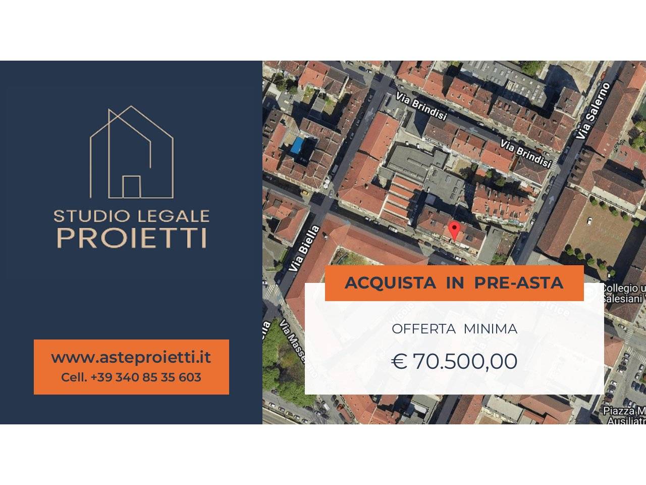 2 bedrooms Apartment in Turin, Italy No. 304221