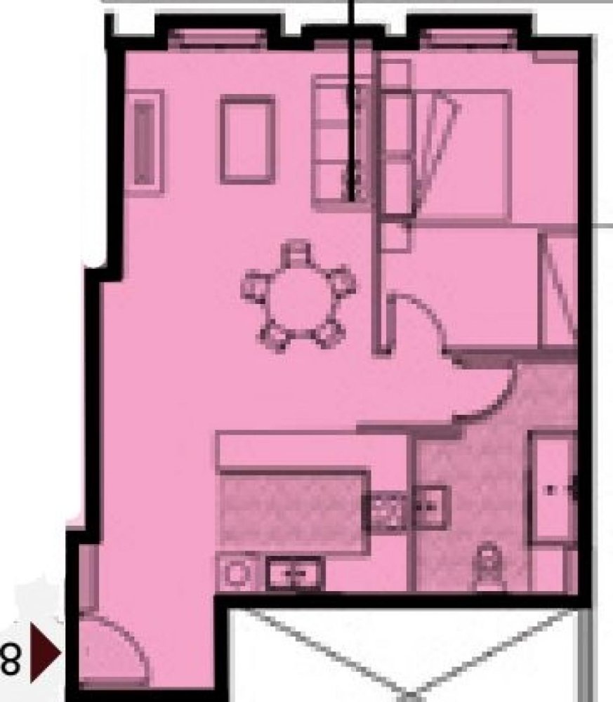 Studio-Eigentumswohnung in El Alamein, Egypt, Nr. 2578