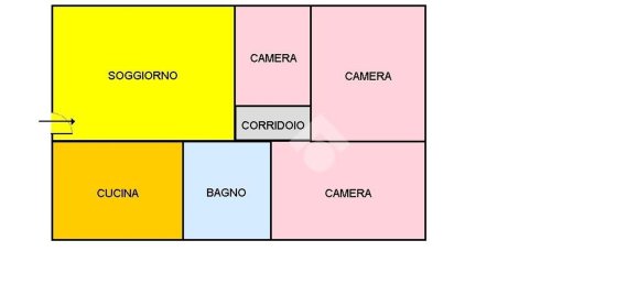3غرفة شقة في Mirandola, Italy رقم 167225 20