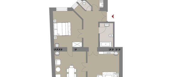3 rooms Apartment in Meidling, Austria No. 159207 12