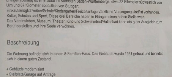 Apartamento de 1 dormitorio en Alb-Donau-Kreis, Germany No. 322000 5