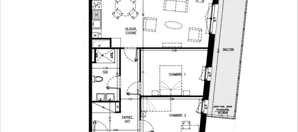 2 bedrooms Apartment in Montreuil, France No. 183076 4