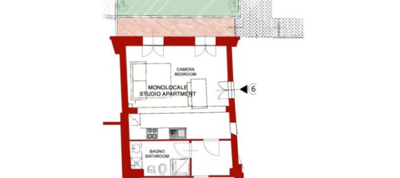 1 bedroom Apartment in Casciana Terme Lari, Italy No. 229028 18