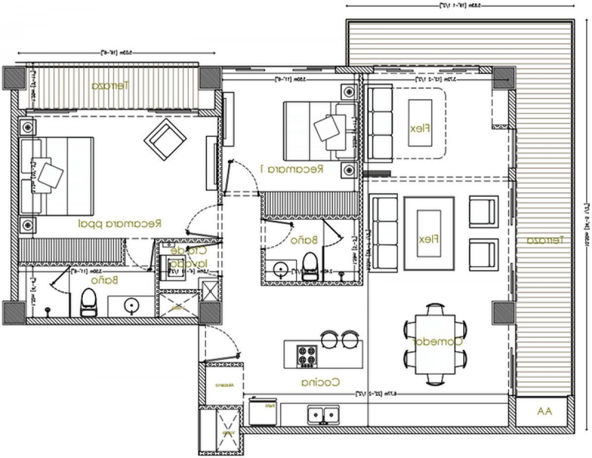 2 bedrooms Apartment in Jalisco, Mexico No. 147512