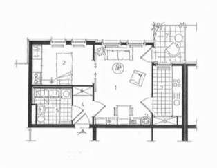 1 chambre Appartement à Magdeburg, Germany No. 226445