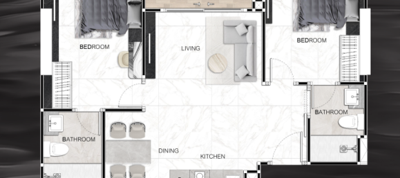 2 bedrooms Apartment in Pattaya, Thailand No. 26301 6