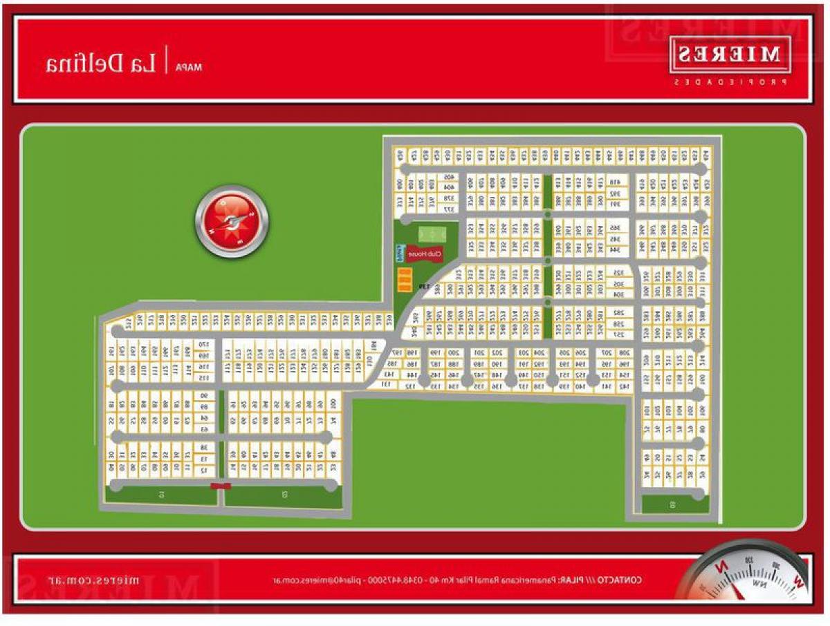  قطعة أرض في Pilar, Argentina رقم 113552