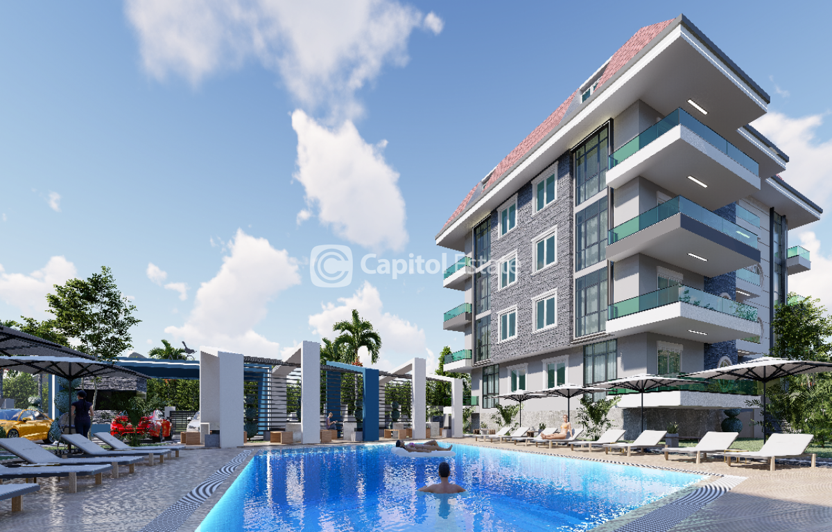 Apartment 1+1 in Antalya, Turkey No. 6297