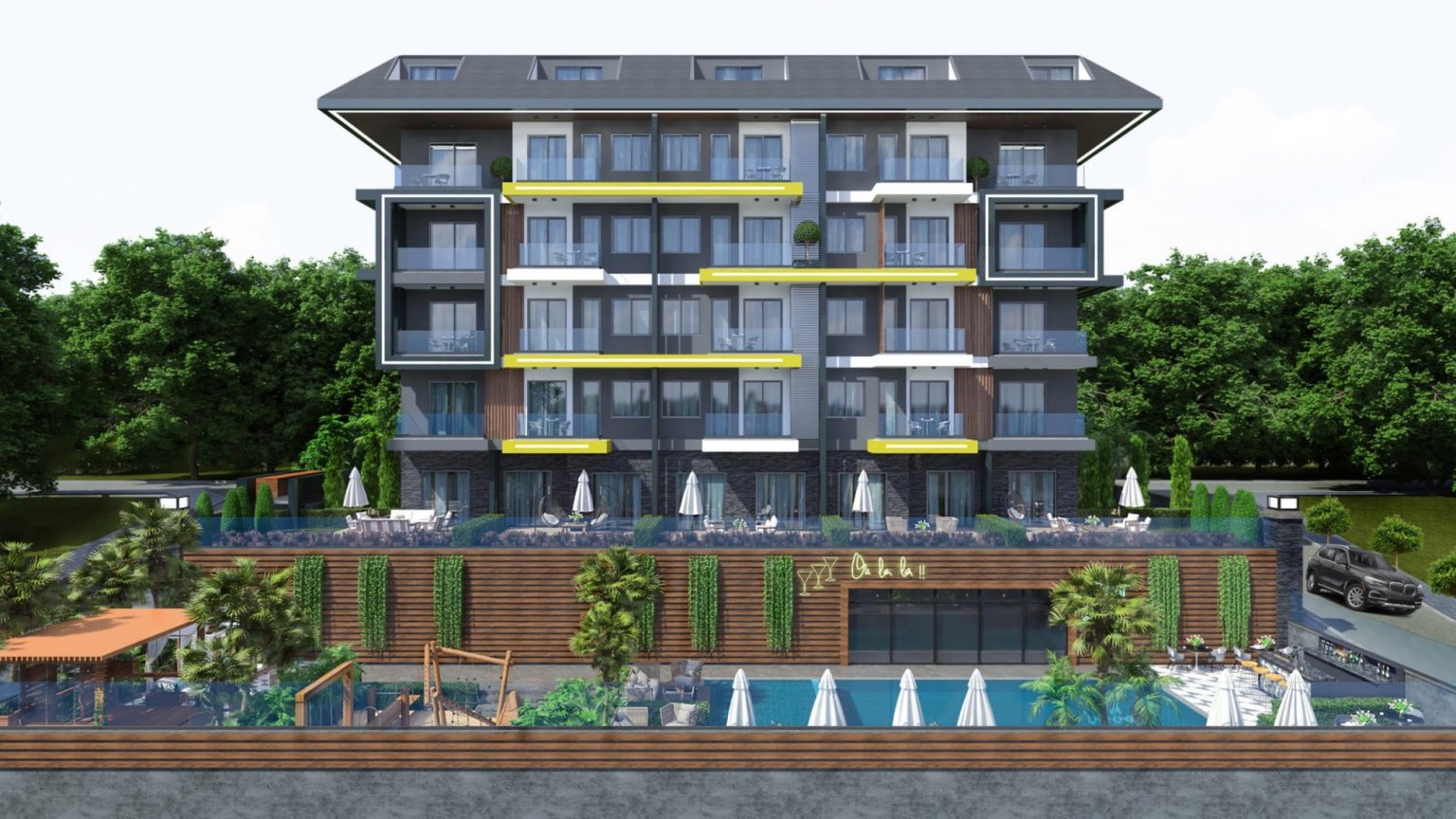 Apartment 1+1 in Antalya, Turkey No. 8702