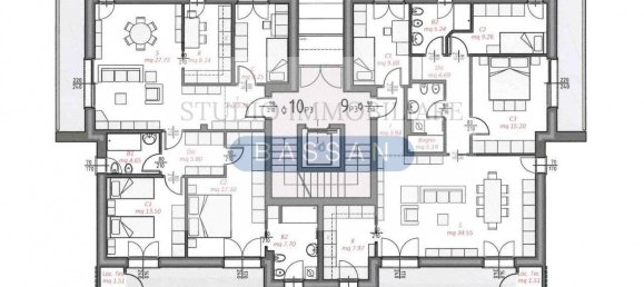 3 غرف نوم شقة في Gallarate, Italy رقم 89665 7