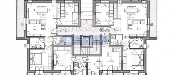 3 غرف نوم شقة في Gallarate, Italy رقم 89665 4