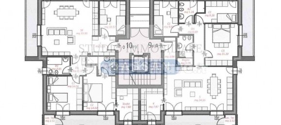 3 غرف نوم شقة في Gallarate, Italy رقم 89665 11