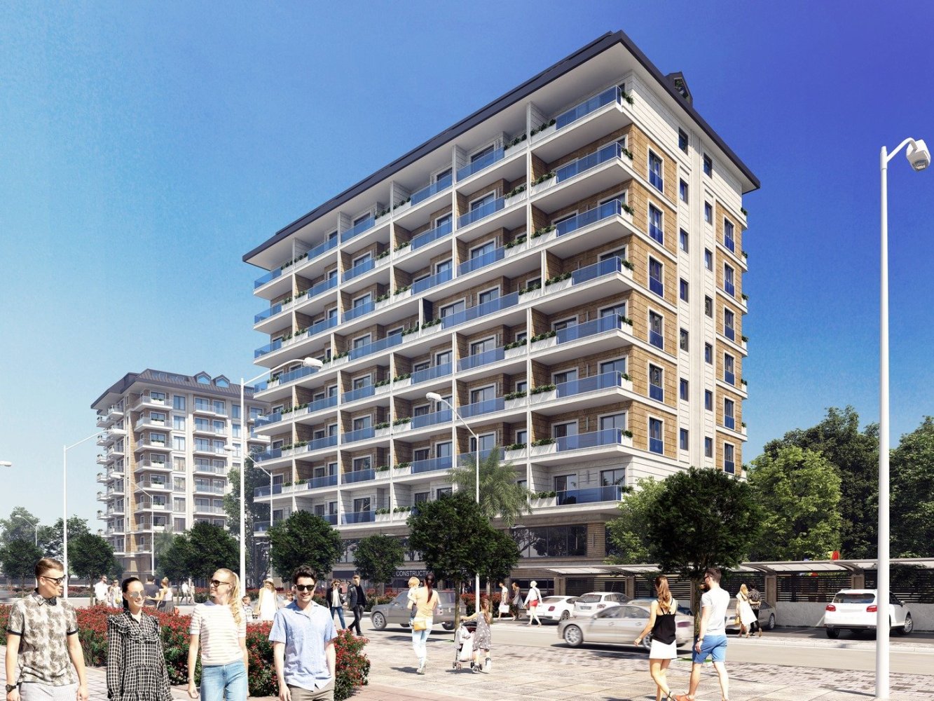 Apartment 4+1 in Mahmutlar, Turkey No. 14015