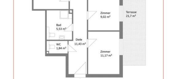 Apartamento de 3 divisões em Rosenheim, Germany N.º 117605 7