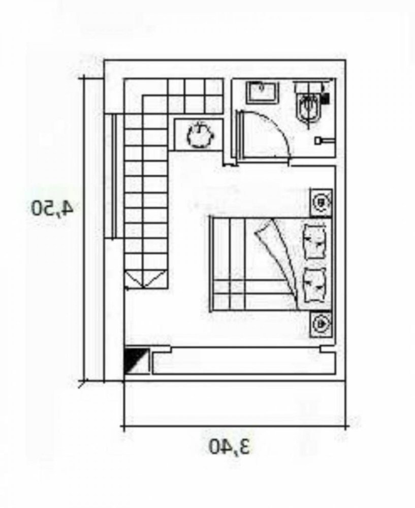 Studio in Buenos Aires, Argentina No. 98642