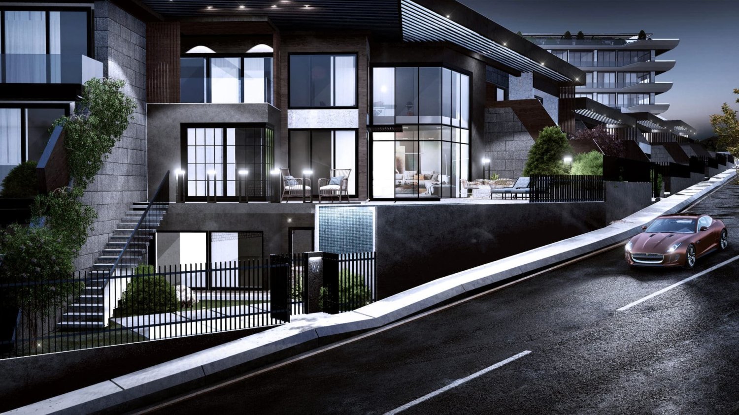 Квартира 2+1 в Cennet Yalova, Чинарджик, Турция № 38570