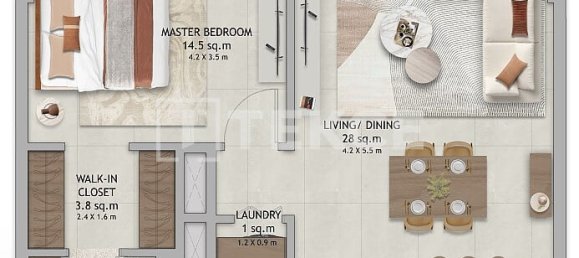 Apartamento de 3 dormitorios en Dubai Land, UAE No. 65690 21