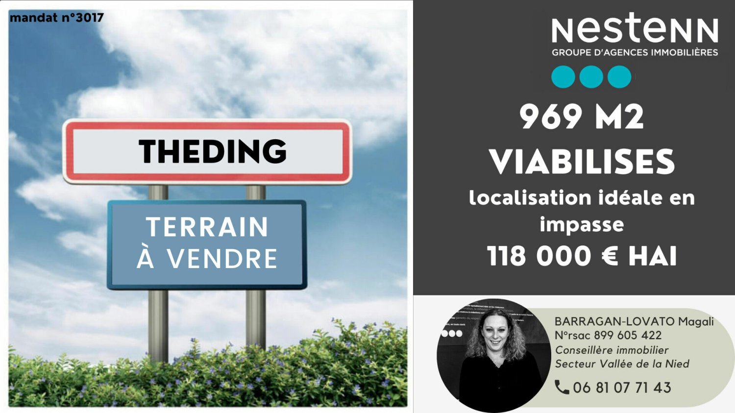 Terreno em Theding, France N.º 229479