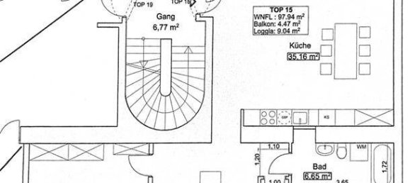 Квартира с 3 спальнями в Майдлинг, Австрия № 238119 5