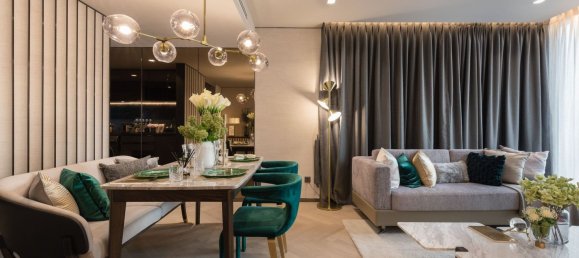 Кондоминиум  с 1 спальней в WALDEN THONGLOR 13, Бангкок, Таиланд № 28630 9