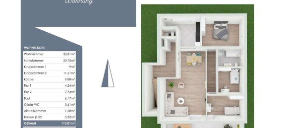 3 غرف نوم شقة في Kleve, Germany رقم 161709 16