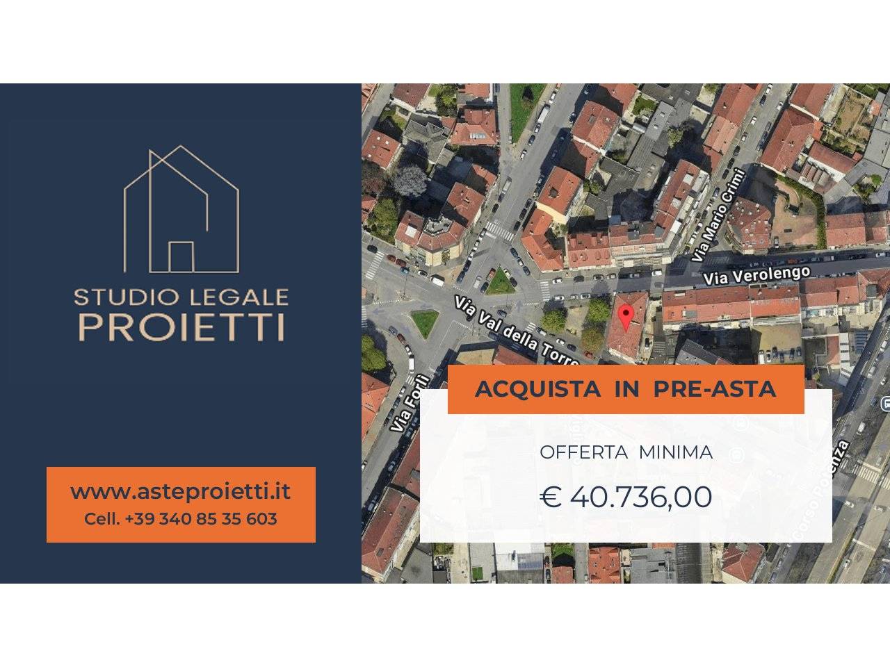 1 bedroom Apartment in Turin, Italy No. 304185