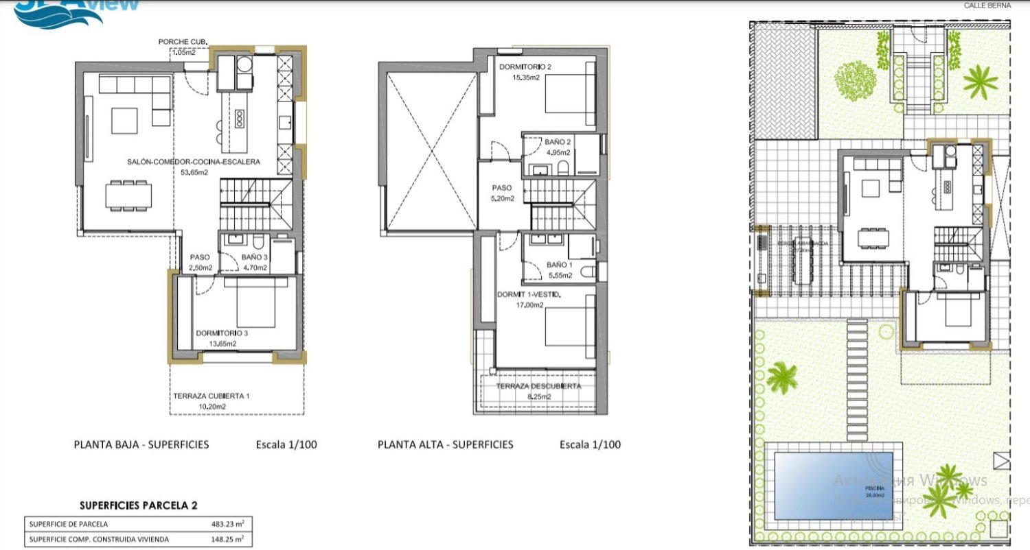 3 bedrooms House in Benidorm, Spain No. 285805