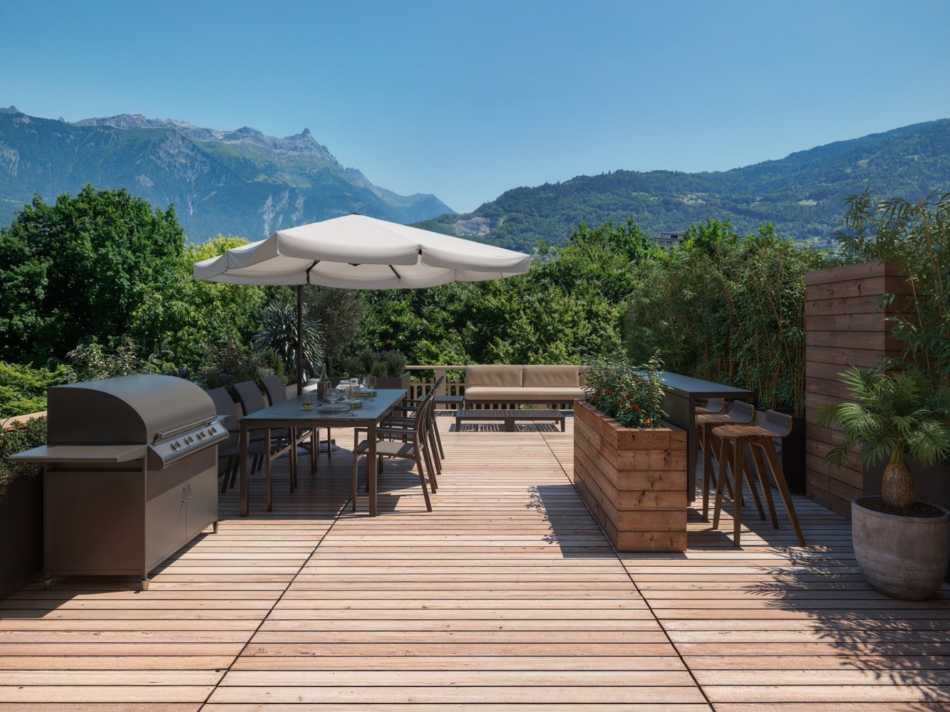 4 غرف نوم شقة في Monthey, Switzerland رقم 41