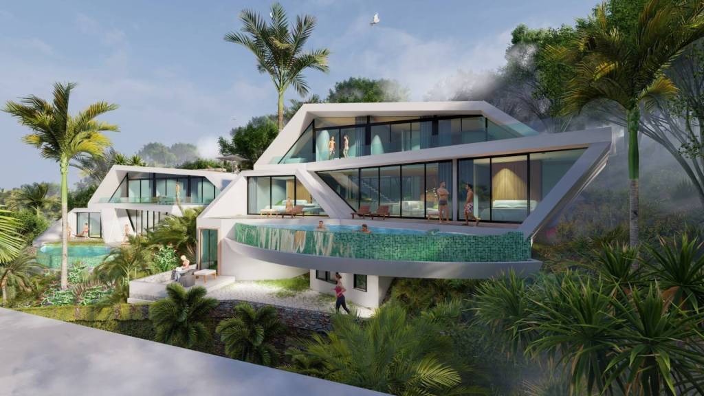 6 غرف نوم فيلا في Ko Samui, Thailand رقم 13065