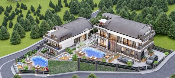 Villa 5+1 em Kargicak, Turkey N.º 5889 6