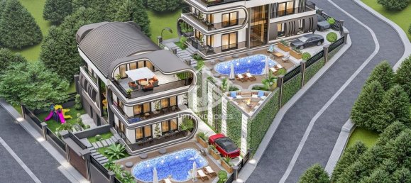 Villa 5+1 em Kargicak, Turkey N.º 5889 7