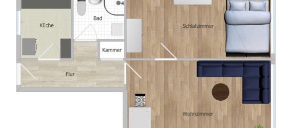 1 غرف نوم شقة في Nuremberg, Germany رقم 322841 6