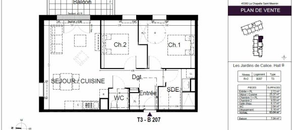 Estúdio em La Chapelle-Saint-Mesmin, France N.º 349754 3